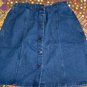 Denim skirt